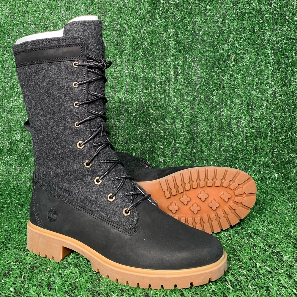 Timberland Women's Jayne Warm Gaiter Boot Nubuck - Picture 2 of 5